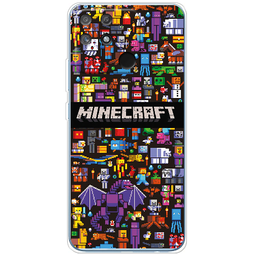 Чехол BoxFace Realme Narzo 50A Minecraft Mobbery