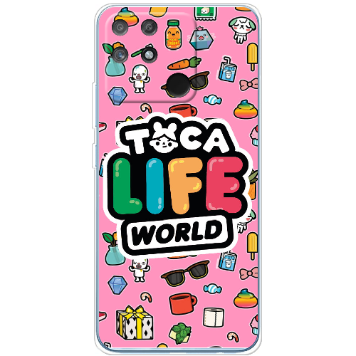 Чехол BoxFace Realme Narzo 50A Toca Boca Life World