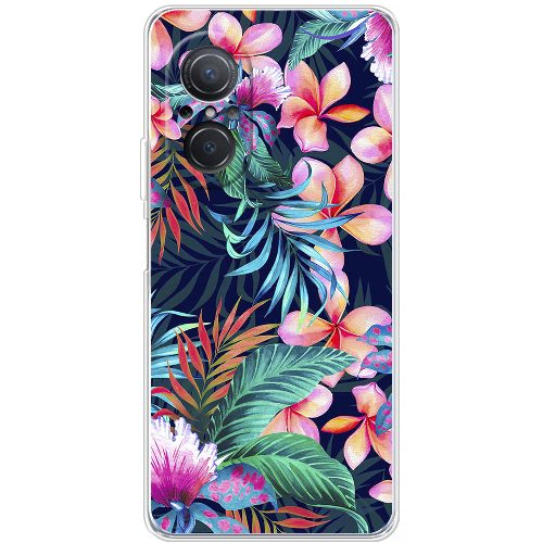 Чехол BoxFace Huawei Nova 9 SE flowers in the tropics