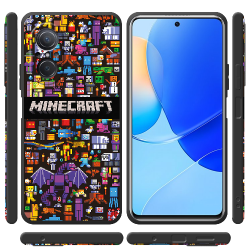 Чехол BoxFace Huawei Nova 9 SE Minecraft Mobbery