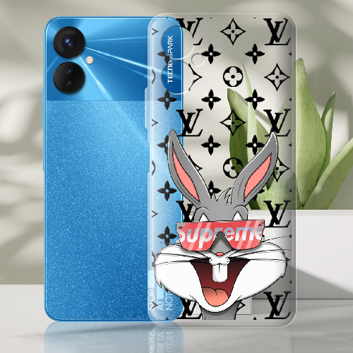 Чехол BoxFace Tecno Spark 9 Pro looney bunny