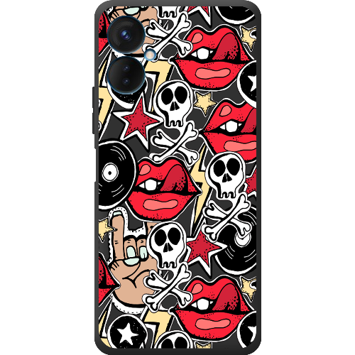 Чехол BoxFace Tecno Spark 9 Pro Rock Graffiti