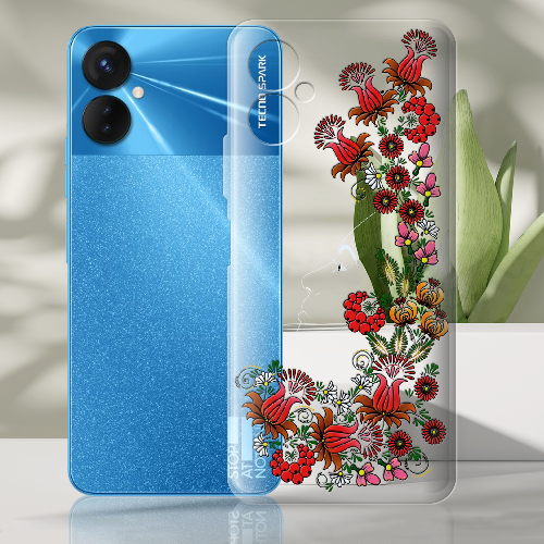 Чехол BoxFace Tecno Spark 9 Pro 3D Ukrainian Muse