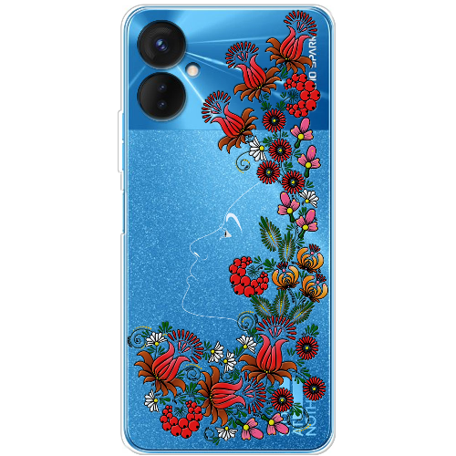 Чехол BoxFace Tecno Spark 9 Pro 3D Ukrainian Muse