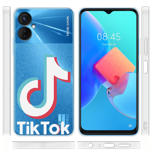 Чехол BoxFace Tecno Spark 9 Pro TikTok