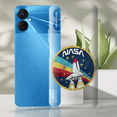 Чехол BoxFace Tecno Spark 9 Pro Space Shuttle NASA