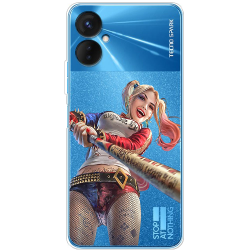 Чехол BoxFace Tecno Spark 9 Pro Happy Harley Quinn