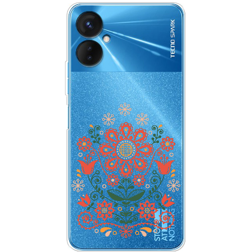 Чехол BoxFace Tecno Spark 9 Pro Ukrainian Ornament