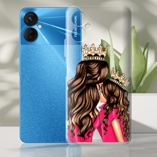 Чехол BoxFace Tecno Spark 9 Pro Queen and Princess