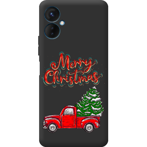 Чехол BoxFace Tecno Spark 9 Pro Holiday Car Merry Christmas