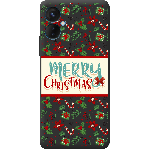 Чехол BoxFace Tecno Spark 9 Pro Vintage Christmas Congratulation