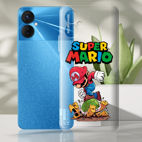 Чехол BoxFace Tecno Spark 9 Pro Super Mario