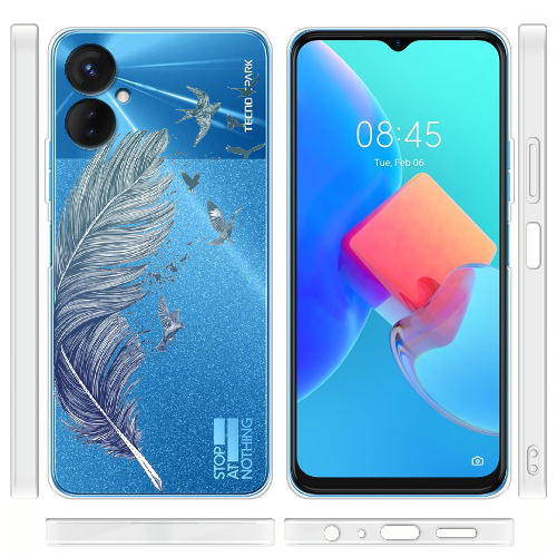 Чехол BoxFace Tecno Spark 9 Pro Feather