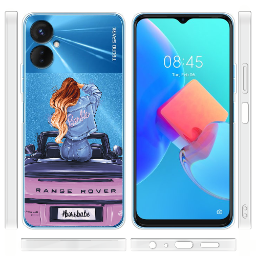 Чехол BoxFace Tecno Spark 9 Pro Boss Babe