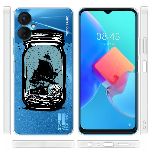 Чехол BoxFace Tecno Spark 9 Pro Trapped