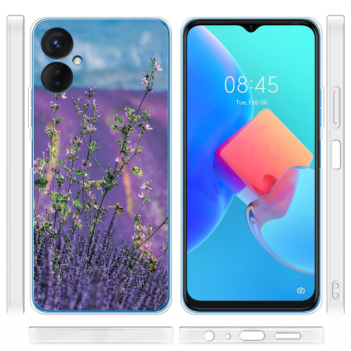 Чехол BoxFace Tecno Spark 9 Pro Lavender Field