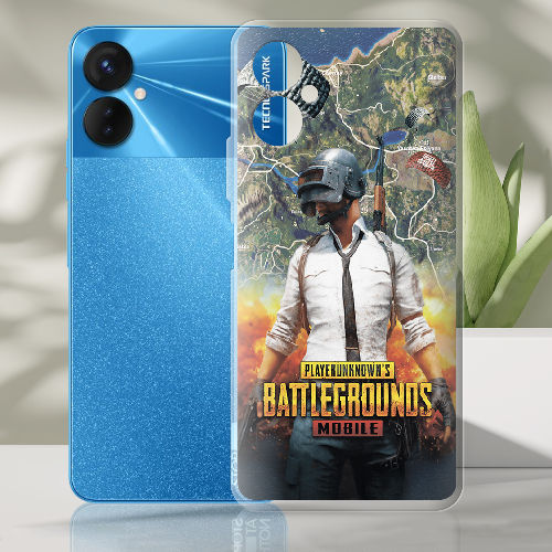 Чехол BoxFace Tecno Spark 9 Pro PUBG Mobile