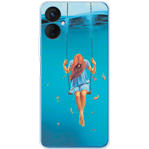 Чехол BoxFace Tecno Spark 9 Pro Girl In The Sea