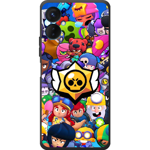 Чехол BoxFace Tecno Spark 9 Pro Brawl Stars