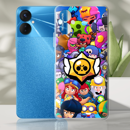 Чехол BoxFace Tecno Spark 9 Pro Brawl Stars