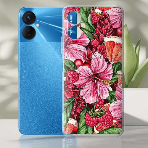 Чехол BoxFace Tecno Spark 9 Pro Tropical Flowers