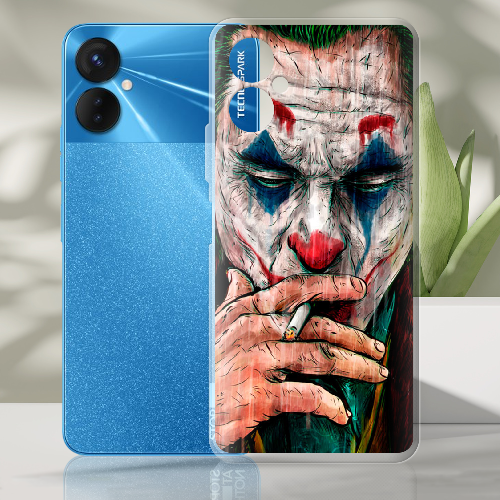 Чехол BoxFace Tecno Spark 9 Pro Joker Smoking