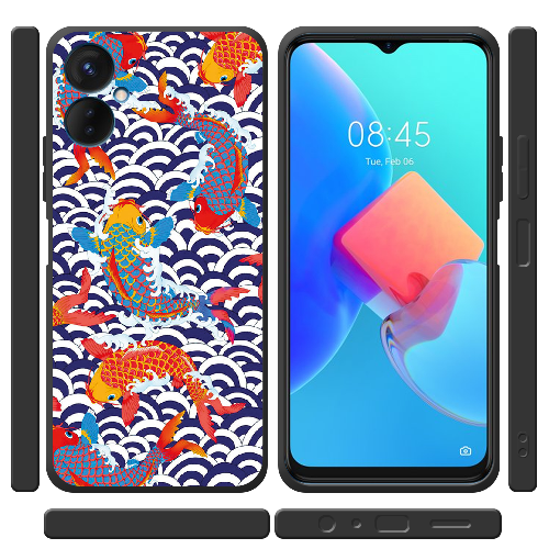 Чехол BoxFace Tecno Spark 9 Pro Koi Fish