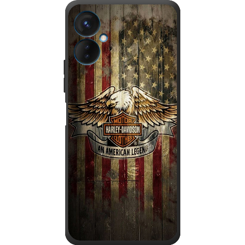 Чехол BoxFace Tecno Spark 9 Pro Harley Davidson An American Legend