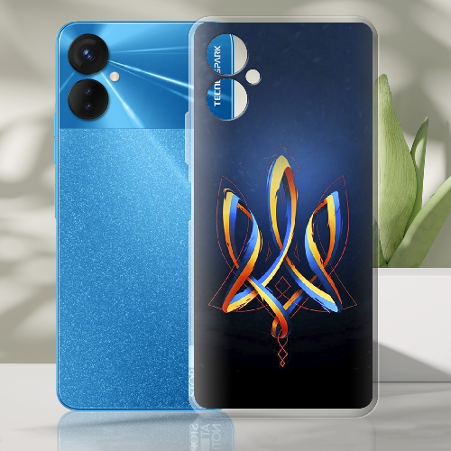 Чехол BoxFace Tecno Spark 9 Pro Ukrainian Emblem