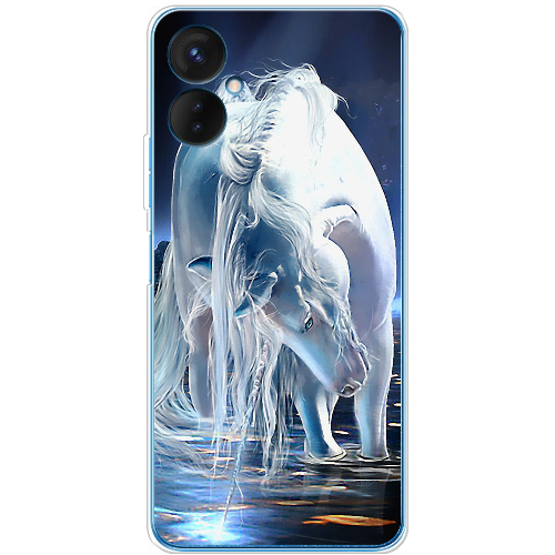 Чехол BoxFace Tecno Spark 9 Pro White Horse