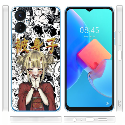 Чехол BoxFace Tecno Spark 9 Pro Himiko Toga - My Hero Academia