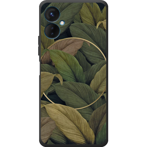 Чехол BoxFace Tecno Spark 9 Pro Green Leaf