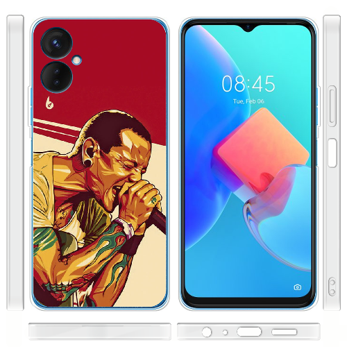 Чехол BoxFace Tecno Spark 9 Pro Chester Bennington