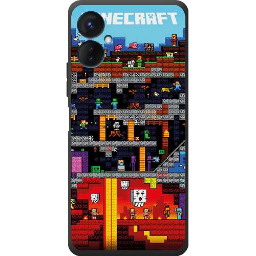 Чехол BoxFace Tecno Spark 9 Pro Minecraft Lode Runner