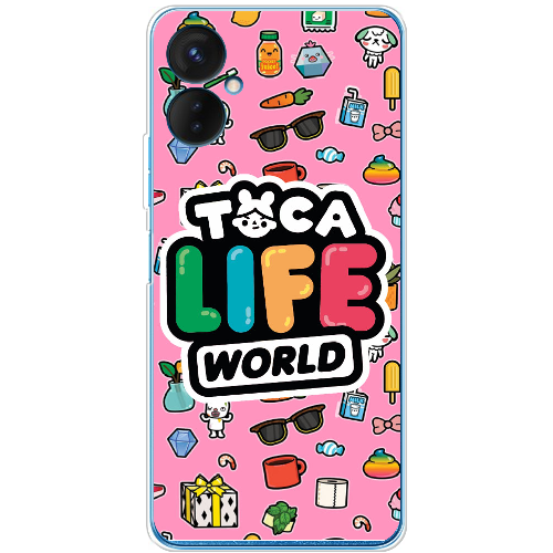 Чехол BoxFace Tecno Spark 9 Pro Toca Boca Life World