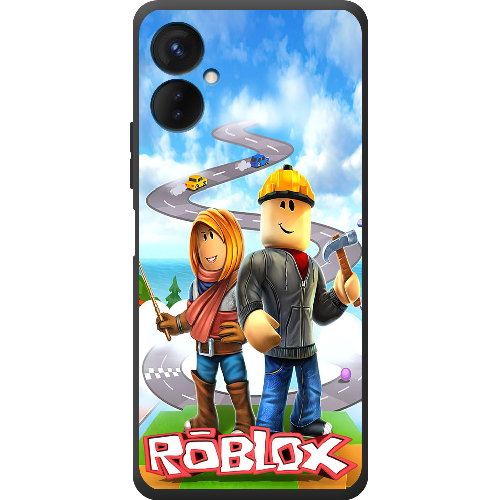 Чехол BoxFace Tecno Spark 9 Pro Roblox Білдерман