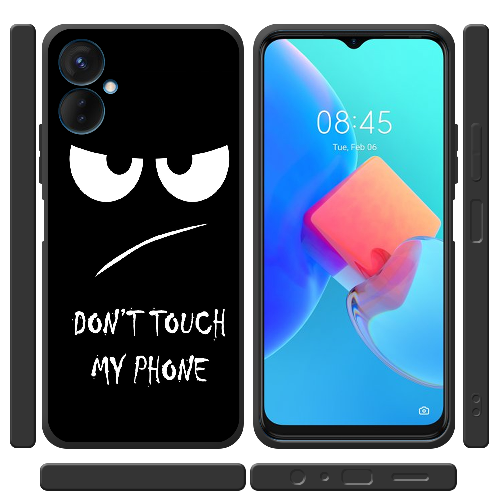 Чехол BoxFace Tecno Spark 9 Pro Don't Touch my Phone