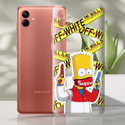 Чехол BoxFace Samsung Galaxy A04 (A045) White Bart