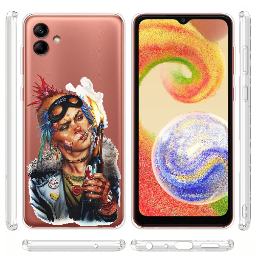 Чехол BoxFace Samsung Galaxy A04 (A045) Tanker Girl