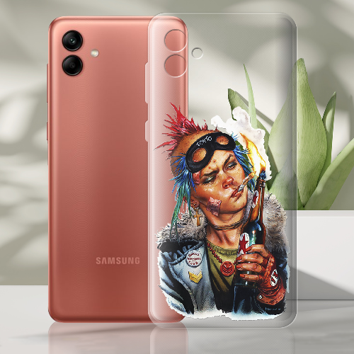 Чехол BoxFace Samsung Galaxy A04 (A045) Tanker Girl