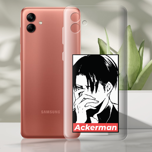 Чехол BoxFace Samsung Galaxy A04 (A045) Attack On Titan - Ackerman