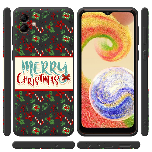 Чехол BoxFace Samsung Galaxy A04 (A045) Vintage Christmas Congratulation