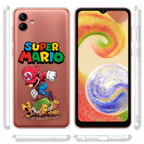 Чехол BoxFace Samsung Galaxy A04 (A045) Super Mario