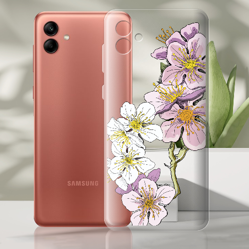 Чехол BoxFace Samsung Galaxy A04 (A045) Cherry Blossom
