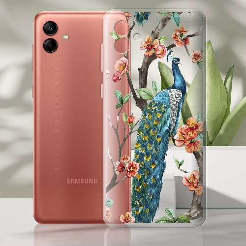 Чехол BoxFace Samsung Galaxy A04 (A045) Noble Peacock