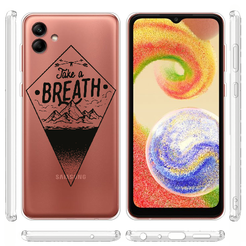 Чехол BoxFace Samsung Galaxy A04 (A045) Take a Breath