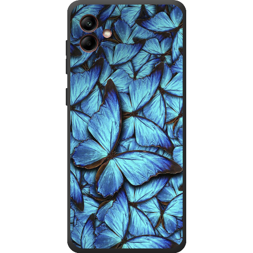 Чехол BoxFace Samsung Galaxy A04 (A045) лазурные бабочки