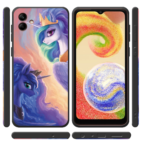 Чехол BoxFace Samsung Galaxy A04 (A045) My Little Pony Rarity Princess Luna