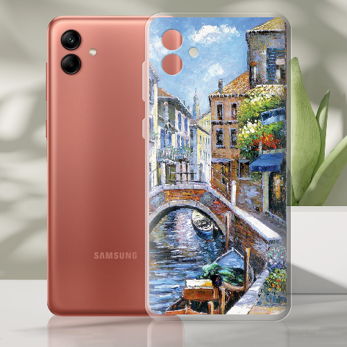 Чехол BoxFace Samsung Galaxy A04 (A045) Венеция картина Импрессионизм