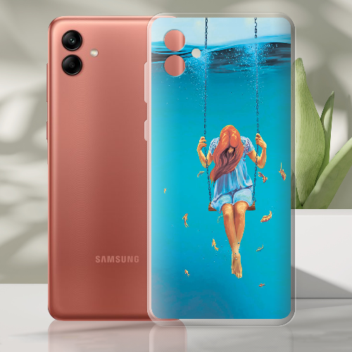 Чехол BoxFace Samsung Galaxy A04 (A045) Girl In The Sea